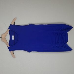 Athleta Dark Purple Fast Track Muscle Tank Top